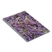 Carnet Motif de fleurs de lavande (Côté Droit)