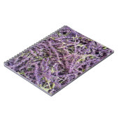 Carnet Motif de fleurs de lavande (Côté gauche)