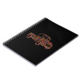 Carnet Motif de fleurs de vieux pick-up (Côté gauche)