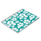 Carnet Motif de fleurs d'Hibiscus (Côté gauche)