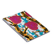 Carnet Motif de fleurs esthétique (Côté Droit)