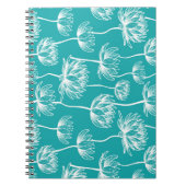 Carnet Motif de fleurs Lotus (Devant)