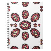 Carnet Motif de fleurs Mandala (Devant)