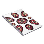 Carnet Motif de fleurs Mandala (Côté Droit)