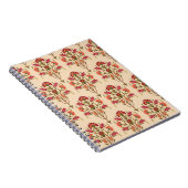 Carnet motif de fleurs mughless transparent (Côté Droit)