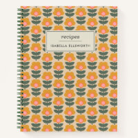 Motif de fleurs scandinave Recette personnalisée