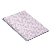 Carnet Motif de fleurs Y2K (Côté Droit)