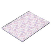 Carnet Motif de fleurs Y2K (Côté gauche)