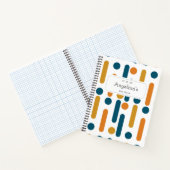 Carnet Motif de forme moderne (Intérieur)