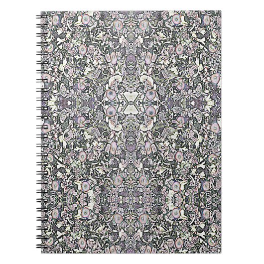 Carnet Motif de formes colorées (Devant)