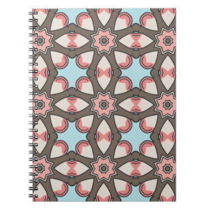 Carnet Motif de Formes Géométriques Colorées – Abstractio
