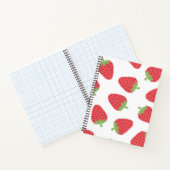Carnet Motif de fraises (Intérieur)
