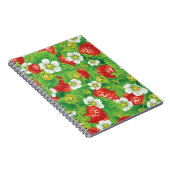 Carnet Motif de fraises (Côté Droit)