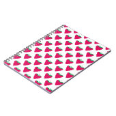 Carnet Motif de framboise fruit baie (Côté gauche)
