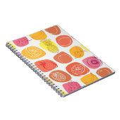 Carnet Motif de fruit (Côté Droit)