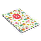 Carnet Motif de fruit glacé d'aquarelle (Côté Droit)