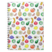 Carnet Motif de fruits (Devant)