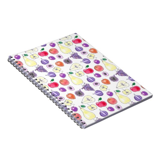 Carnet Motif de fruits (Côté Droit)