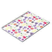 Carnet Motif de fruits (Côté gauche)