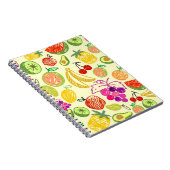 Carnet Motif de fruits (Côté Droit)