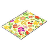 Carnet Motif de fruits (Côté gauche)