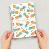 Carnet Motif de fruits d'ananas moderne