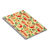 Carnet Motif de fruits de mer (Côté Droit)