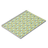 Carnet Motif de fruits tropicaux d'été (Côté gauche)