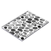 Carnet Motif de galets (Côté gauche)