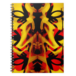 Carnet Motif de graffitis colorés
