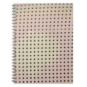 Carnet Motif de grille à partir d'une chaise (Devant)