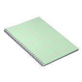 Carnet Motif de grille de couleur minimale à carreaux (Côté Droit)