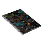 Carnet motif de grunge sans soudure Abstrait. Mode de sty (Côté Droit)