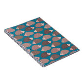 Carnet Motif de hérisson (Côté Droit)