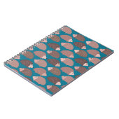 Carnet Motif de hérisson (Côté gauche)