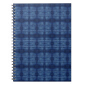 Carnet motif de jeans bleu (Devant)
