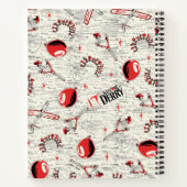 Carnet MOTIF de jouets pour enfants IT (Dos)