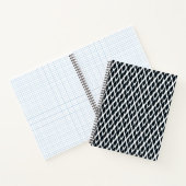 Carnet Motif de la grille noire (Intérieur)