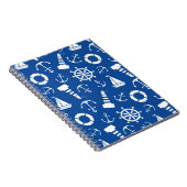 Carnet Motif de la mer bleue (Côté Droit)
