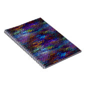 Carnet Motif de la mer des points (Côté Droit)