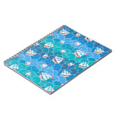 Carnet Motif de la mer des Rochers (Côté gauche)