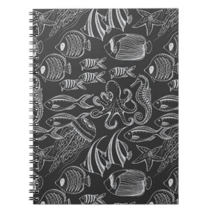 Carnet Motif de la mer Noire