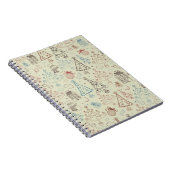 Carnet Motif de la nouvelle année (Côté Droit)