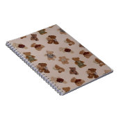 Carnet Motif de la Parade de l'ours en peluche (Côté Droit)