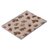 Carnet Motif de la Parade de l'ours en peluche (Côté gauche)