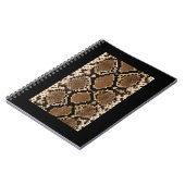 Carnet Motif de la peau de serpent (Côté gauche)