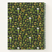 Carnet Motif de la Saint-Patrick (Dos)