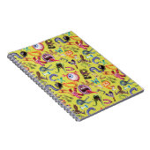 Carnet Motif de l'alphabet monstre (Côté Droit)