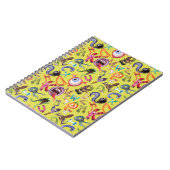 Carnet Motif de l'alphabet monstre (Côté gauche)