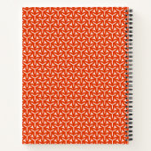 Carnet Motif de lames gothiques (Dos)